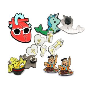 Wholesale Premium Metal Lapel Pins Craft Custom Logo Anime Enamel Pin Badge