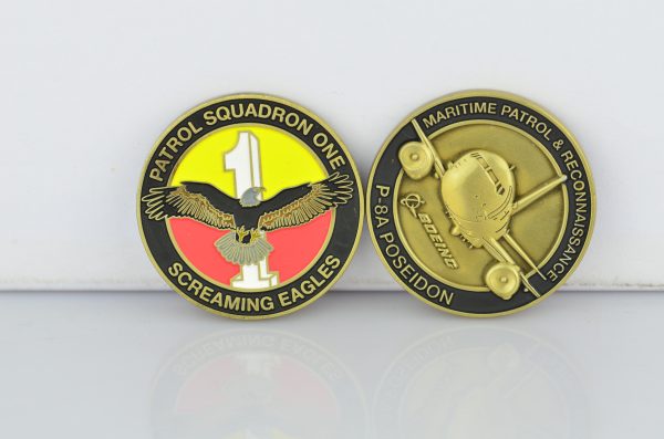 Custom Coins Challenge Souvenir Hard Enamel USA Coins - Image 2