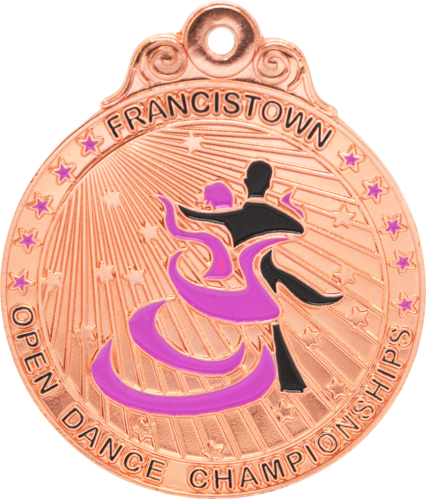 Factory Outlet Industrial Work Sport Metal Gold Medal - Image 2