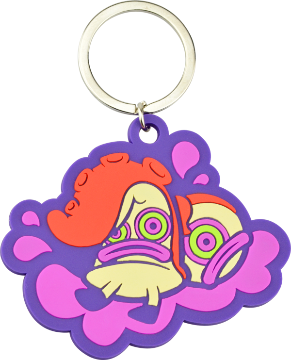 High Quality Personalized Custom Silicone Rubber Keyring PVC Keychain for Promotion - Image 2