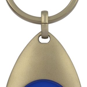 Wholesale Engraved Laser Gift Custom Brand Key Holder Keyring Design Logo Trolley Token Coin Metal Shopping Cart Keychain