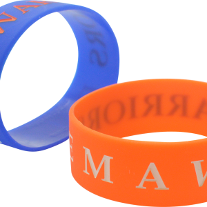Wholesale Custom Your Own Logo Fashion Rubber Wristband Silicone Bangle Bracelets