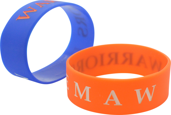 Wholesale Custom Your Own Logo Fashion Rubber Wristband Silicone Bangle Bracelets