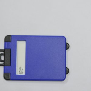 Factory Custom Fashion Plastic Baggage Tags Plane Travel Accessories