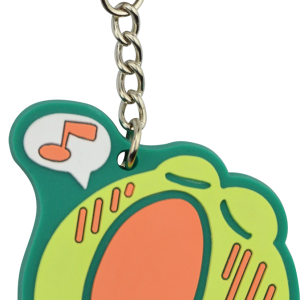 Manufacturer Rubber Key Chains Offset Printing PVC Designer Bag Charms Keychain Custom Cute Key Chain