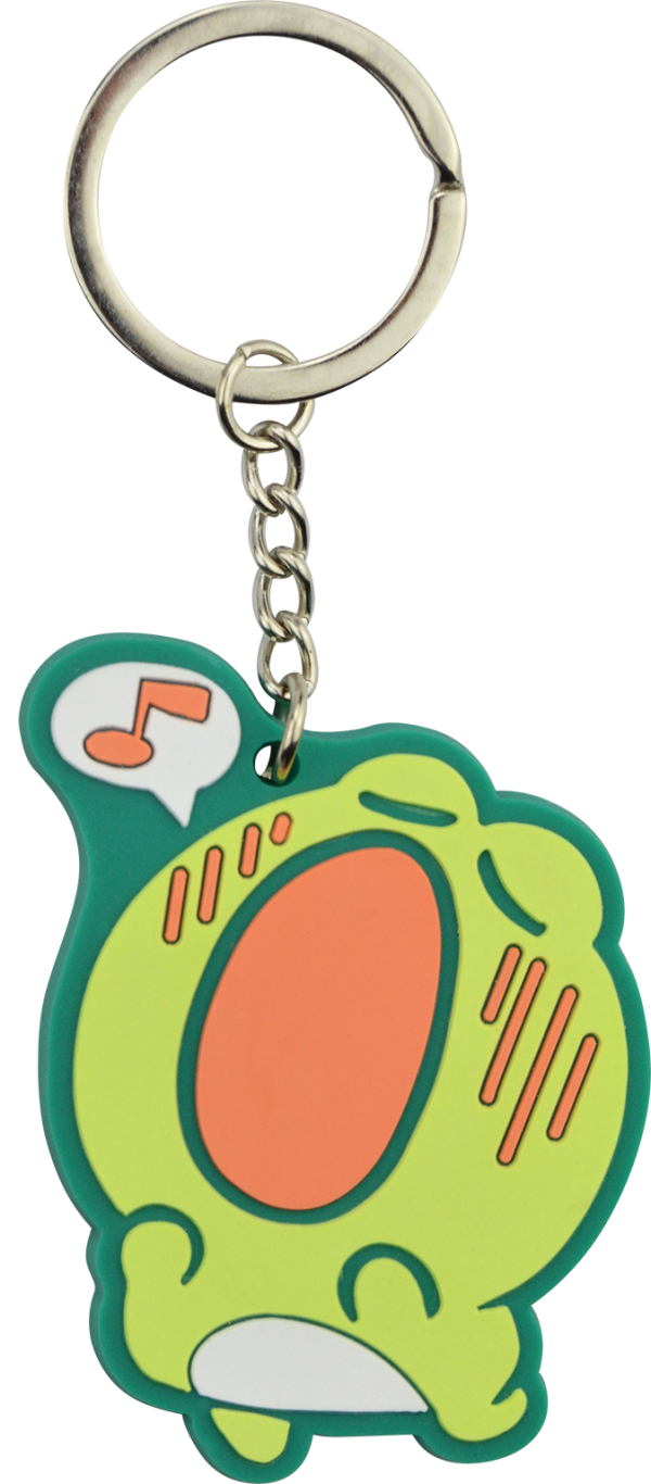 Manufacturer Rubber Key Chains Offset Printing PVC Designer Bag Charms Keychain Custom Cute Key Chain