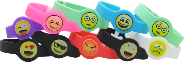 Wholesale Factory Promotional Custom Rainbow Silicone Wristbands Sublimation Silicone Wristband