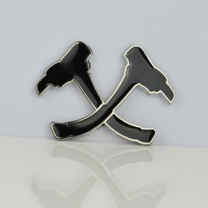 Funny Metal Chrome Sports Car Badge Car Emblems and Names