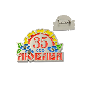 Wholesale Custom Logo Soft Enamel Lapel Pin Badges Metal Pin Stones