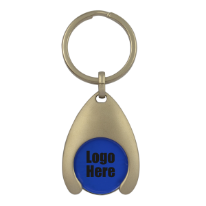Wholesale Engraved Laser Gift Custom Brand Key Holder Keyring Design Logo Trolley Token Coin Metal Shopping Cart Keychain